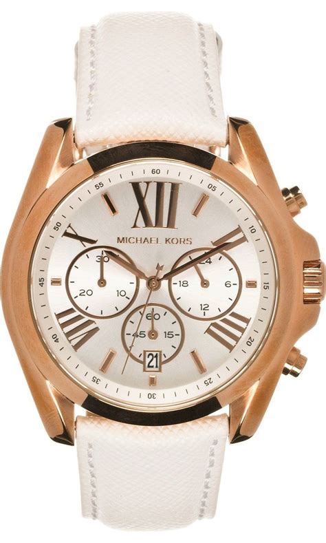 michael kors bradshaw leather strap